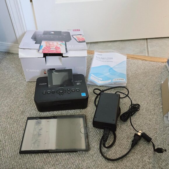 Like New CANON Selphy CP900 Wireless Photo Printer with Paper and Ink - Picture 5 of 15